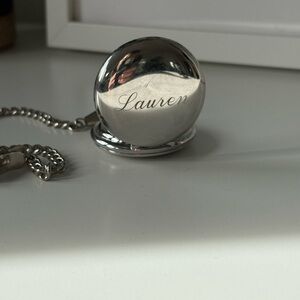 Lauren pocket watch and chain